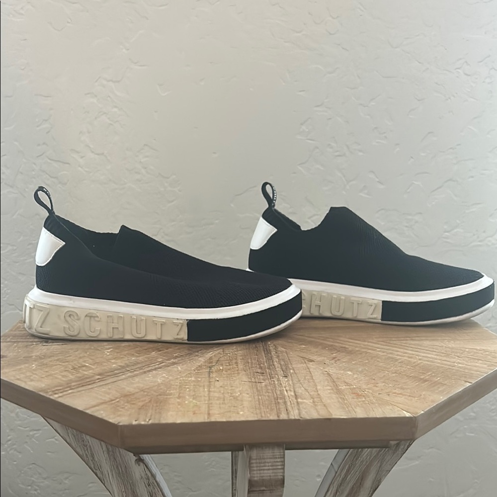 SCHUTZ Monochrome Slip-On Sneakers